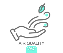icono de air Quality linea de Tree-a Enterprises SAS